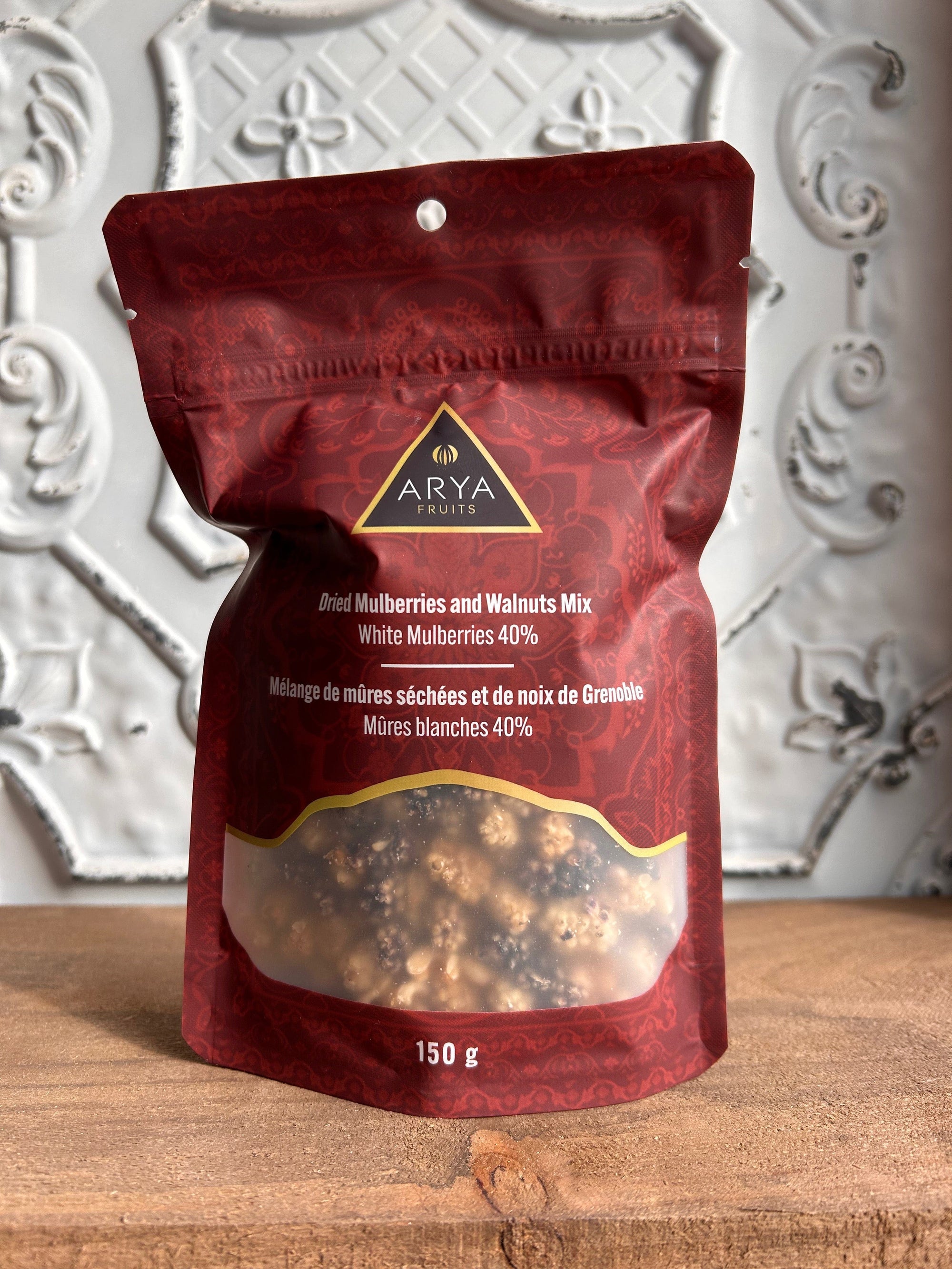 Dried Mulberries & Walnuts Mix