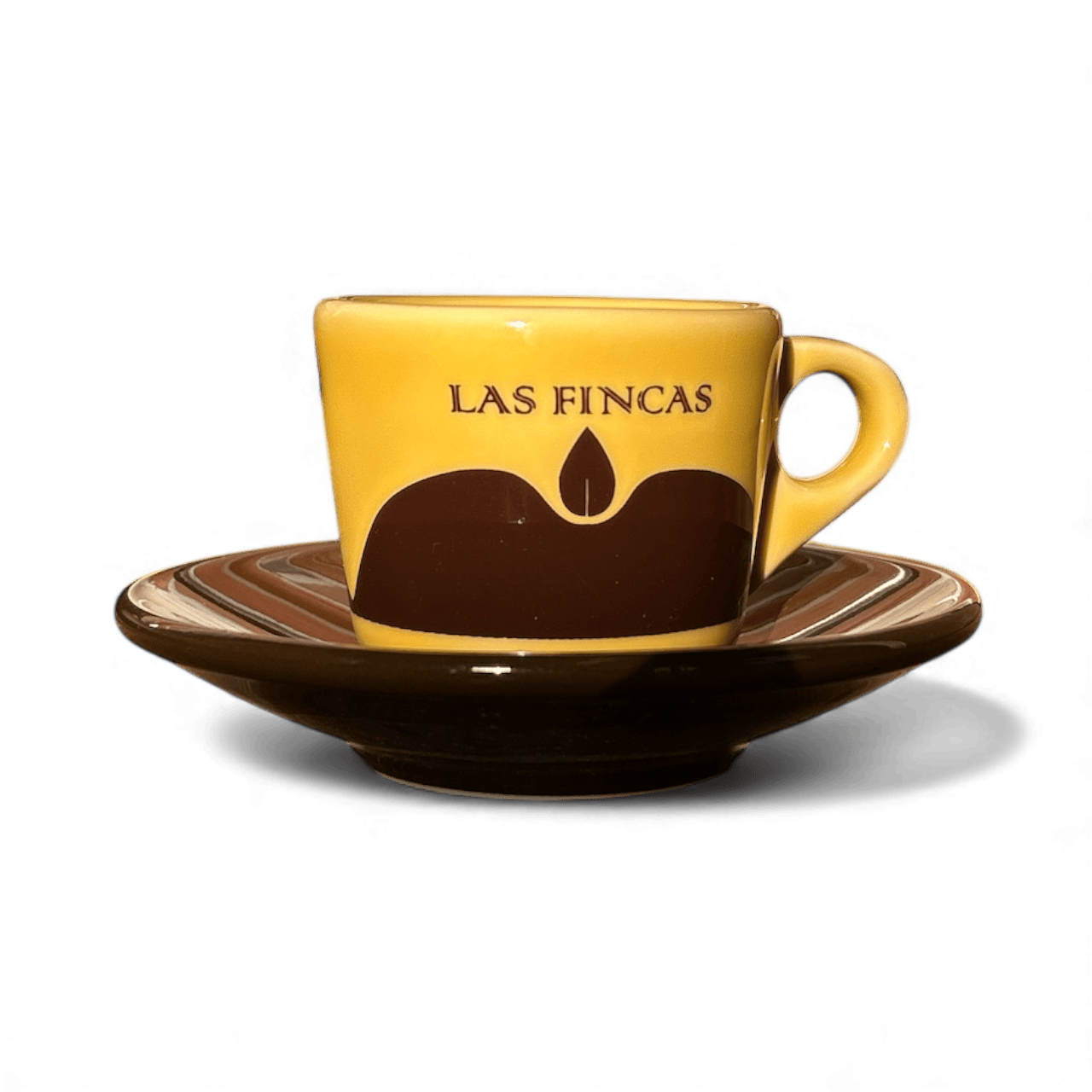 Las Fincas Coffee Espresso Cup and Saucer