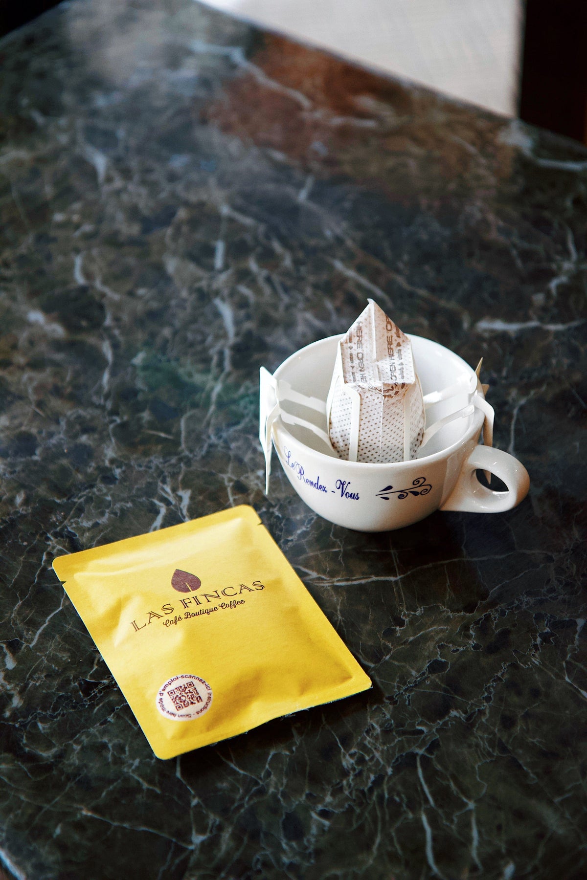 BRAZIL- Single Serving pouch / pour over method