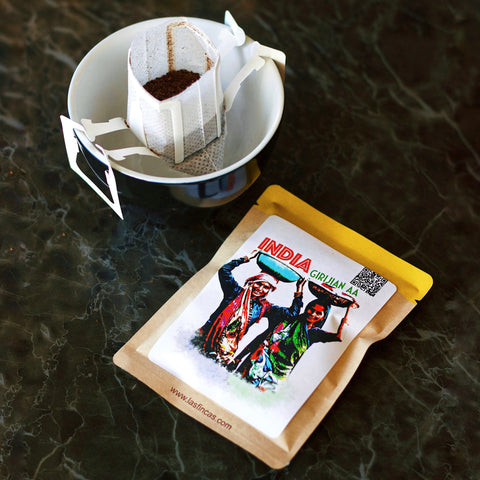 INDIA - Single Serving pouch / Pour over method