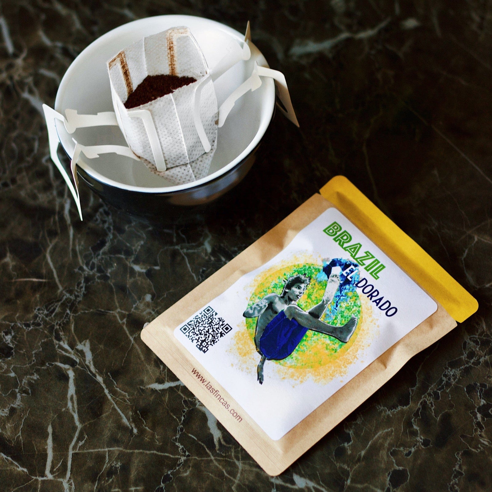 BRÉSIL - Sachet individuel / méthode de versement 