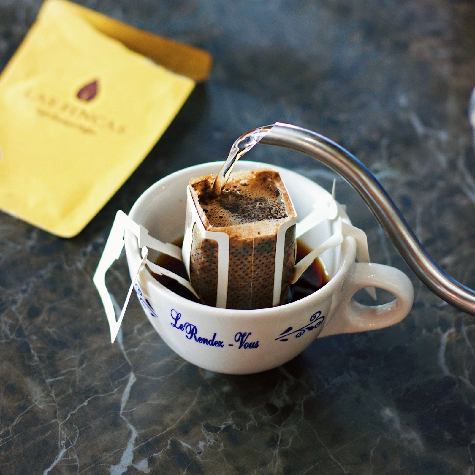 DECAF 100% - Single Serving pouch / Pour over method