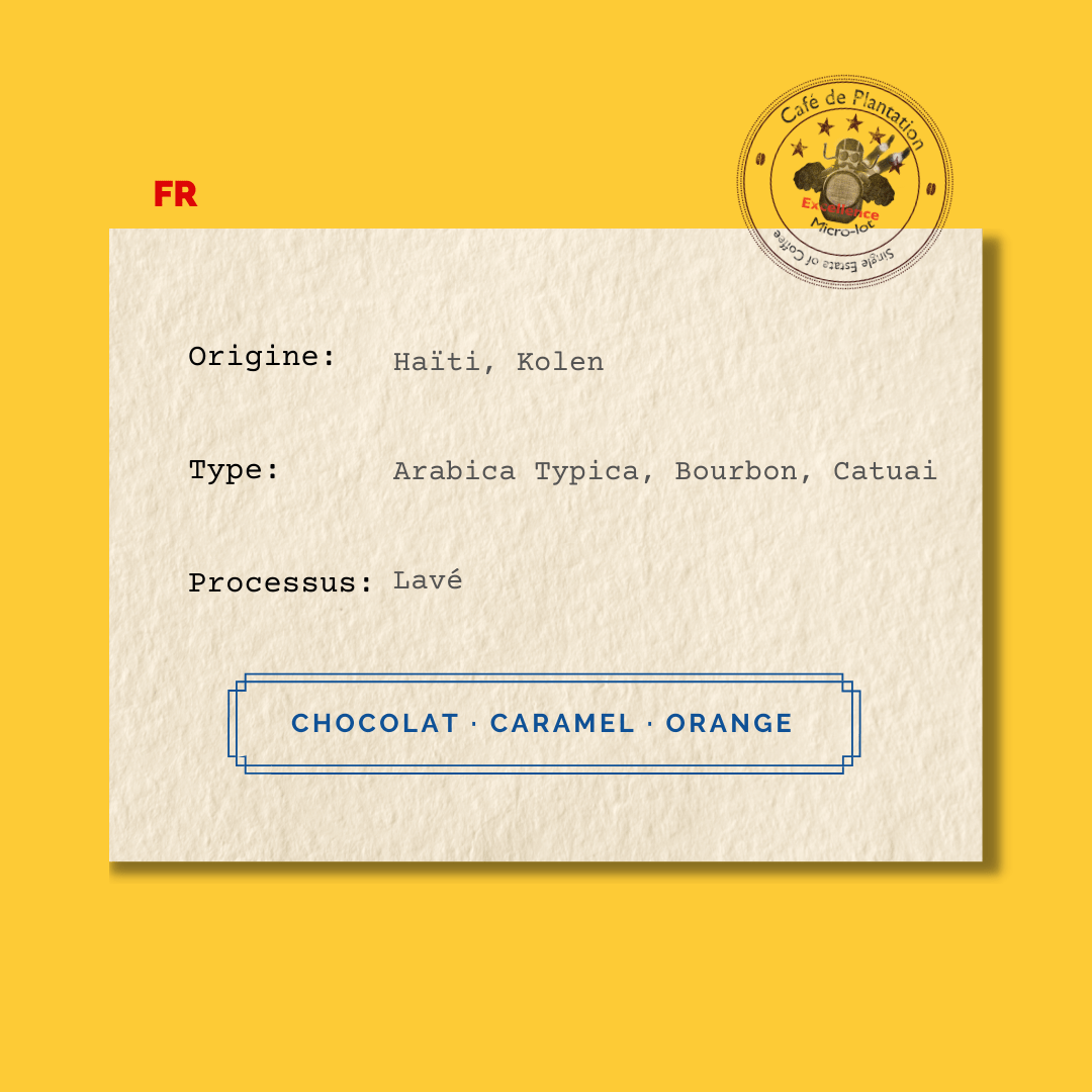 Haïti Kolen Plantation - Las Fincas Coffee