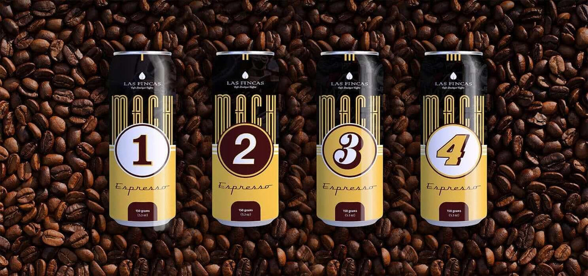 Pressurized Mach Espresso 4 Pack - Las Fincas Coffee